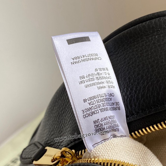 Burberry專門店新款女士帆布手提包 巴寶莉時裝秀款保齡球包Cube立方包 yxb1244